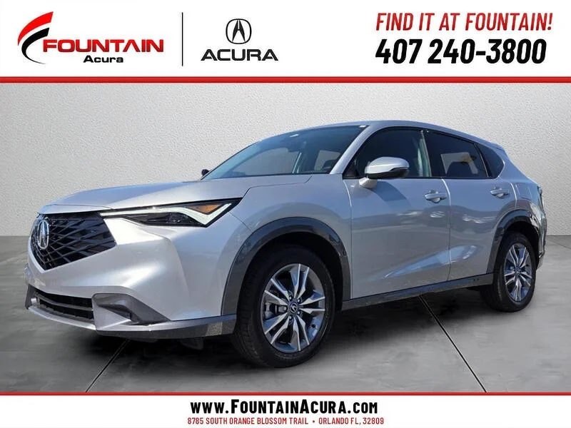 Used 2025 Solar Silver Acura AWD image 1