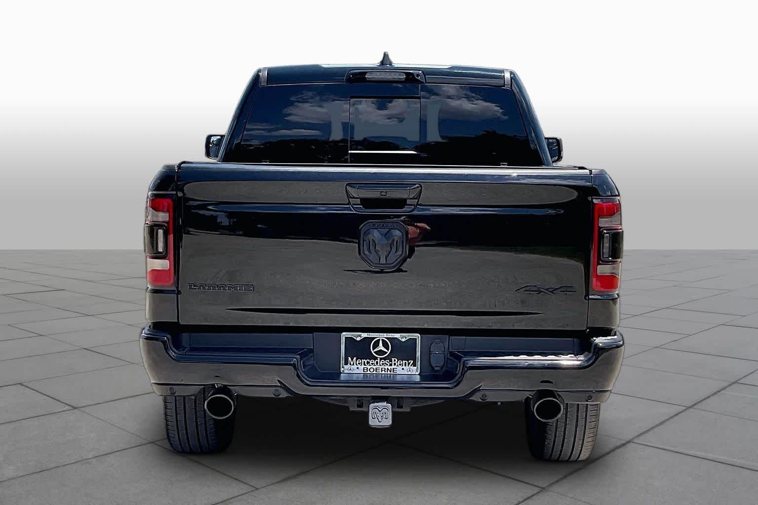 Used 2024 Diamond Black Crystal Pearlcoat Ram Laramie image 5