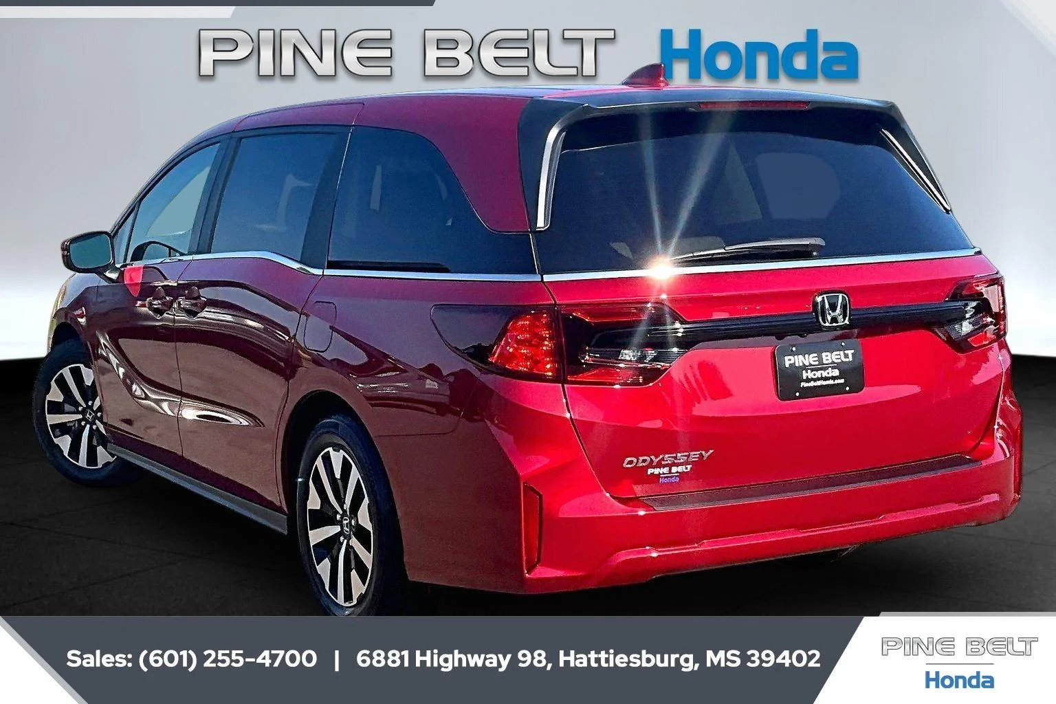 New 2026 Radiant Red Metallic II Honda EX-L image 3