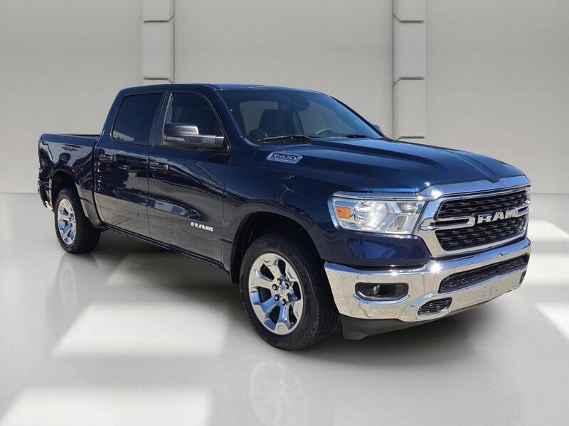 Certified Used 2024 Patriot Blue Pearlcoat RAM BIG HORN 4X4 CREW CAB 5