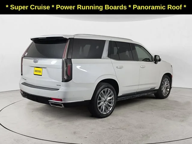 Used 2021 White Cadillac Premium Luxury image 5