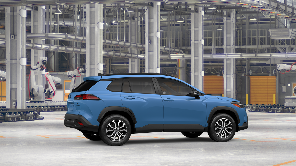 New 2026 Cavalry Blue Toyota Hybrid SE image 11