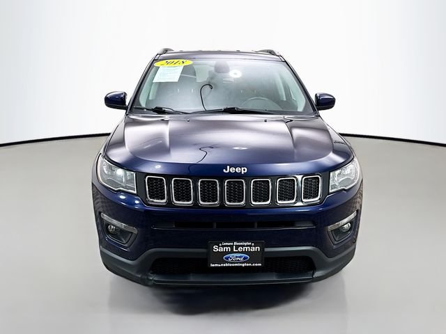 Used 2018 Jeep Compass Latitude with VIN 3C4NJCBB3JT268063 for sale in Bloomington, IL