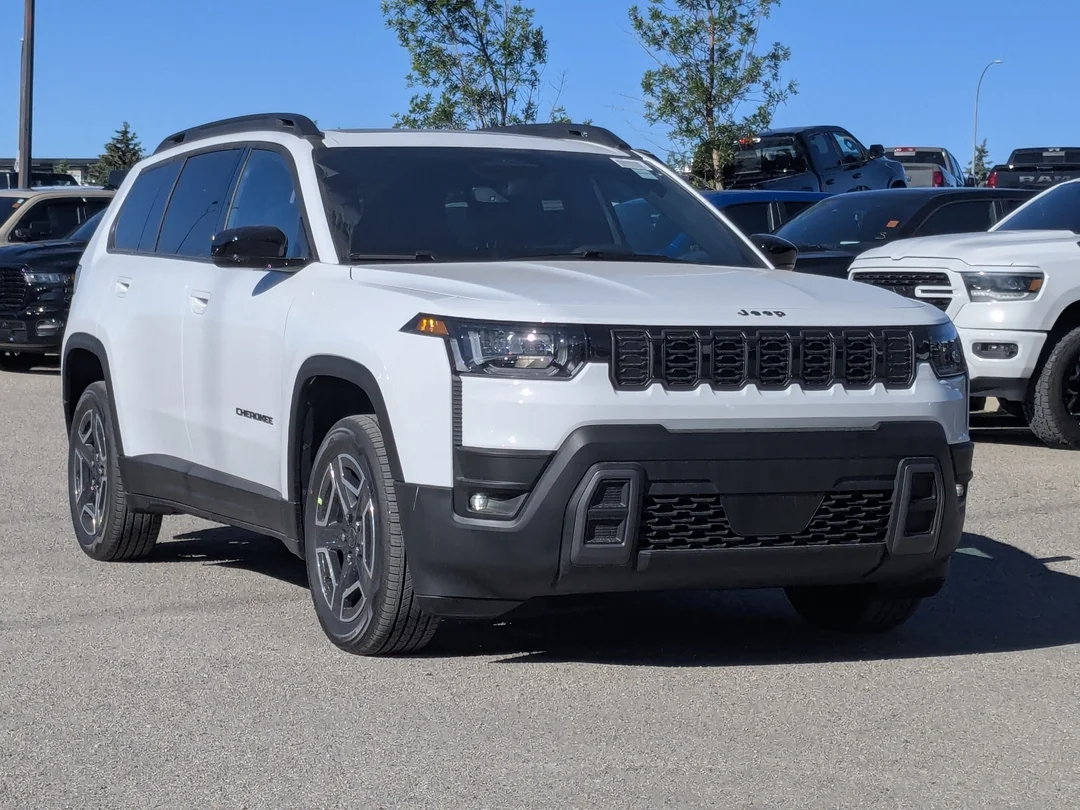 New 2026 White Jeep Limited - - Panoramic Sunroof - Leatherette Seats - Power Liftgate - Wireless Charge & More! image 2