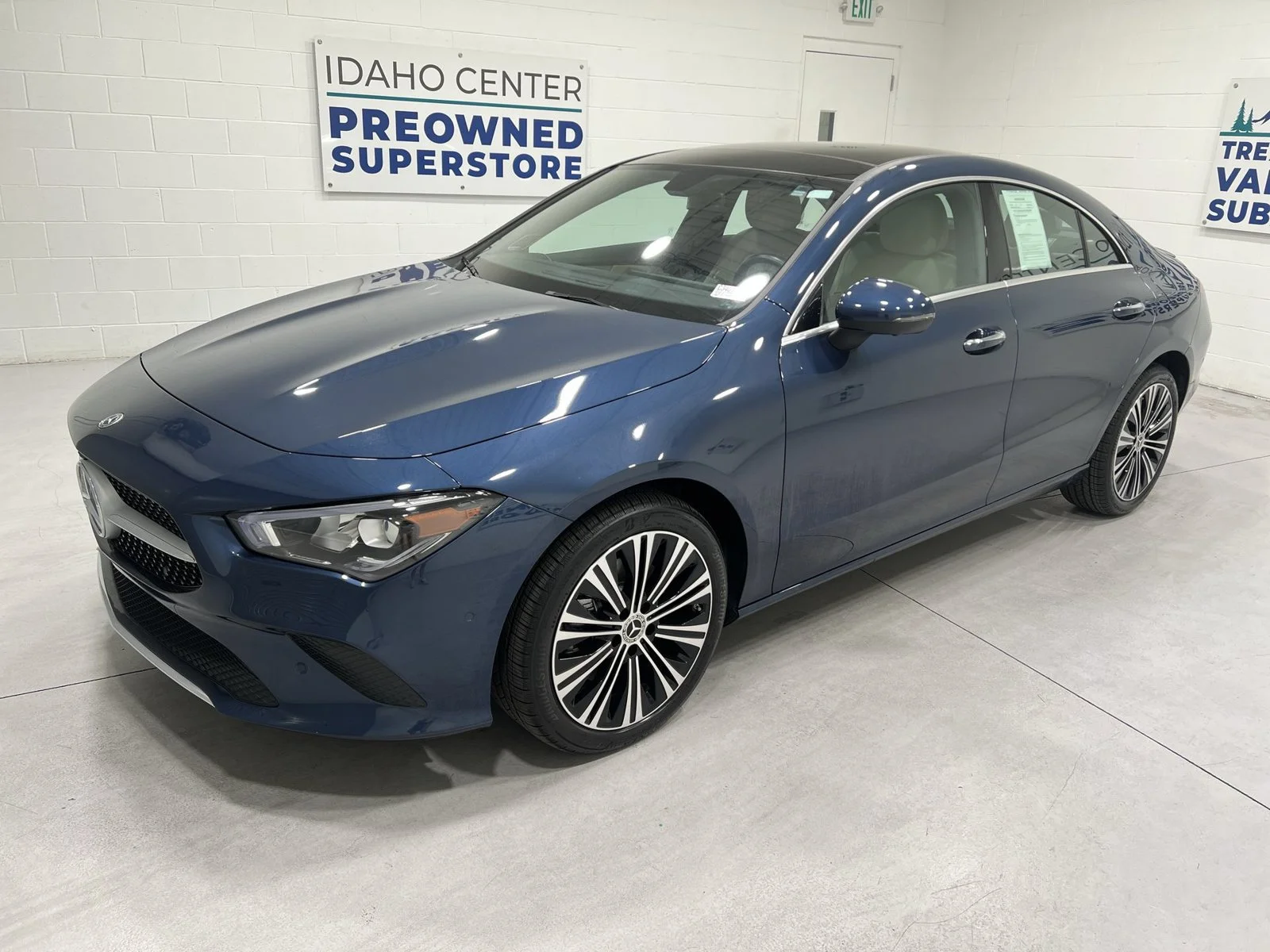 Used 2023 Blue Mercedes-Benz CLA 250 image 4