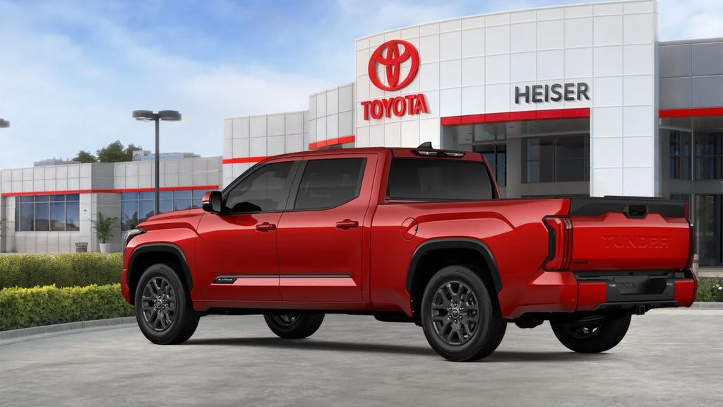 New 2026 Red Toyota Platinum image 83