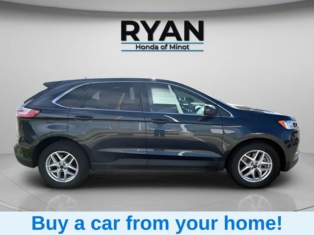 Used 2022 Blue Metallic Ford SEL image 3