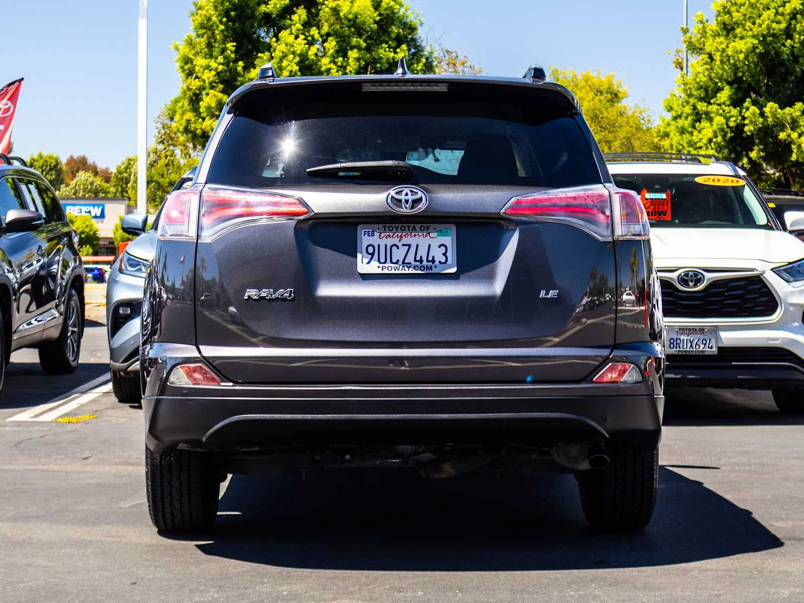 Certified Used 2017 Gray Toyota LE image 9