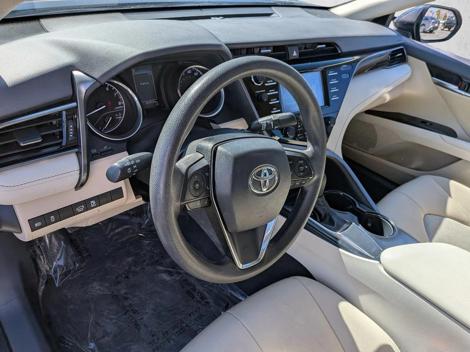 Used 2019 Galactic Aqua Mica Toyota LE image 10