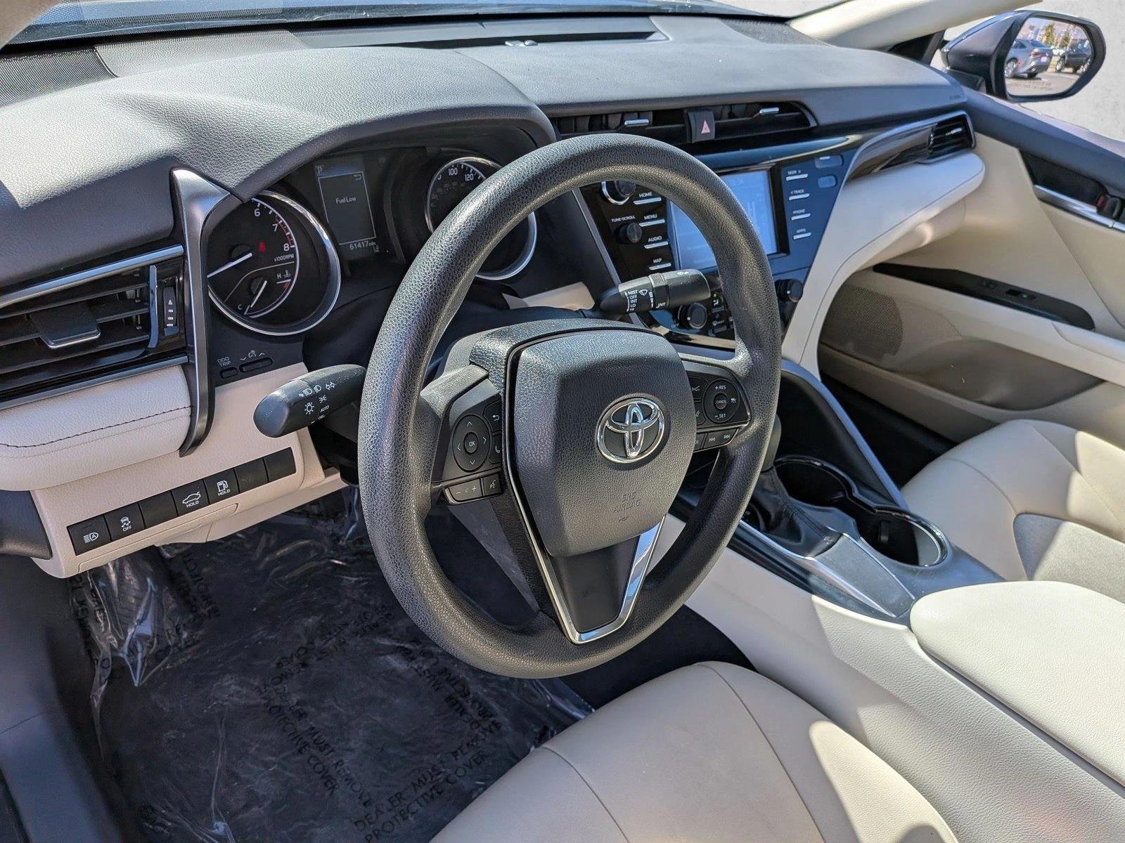 Used 2019 Galactic Aqua Mica Toyota LE image 10