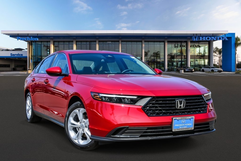 New 2026 Radiant Red Metallic Honda LX image 1