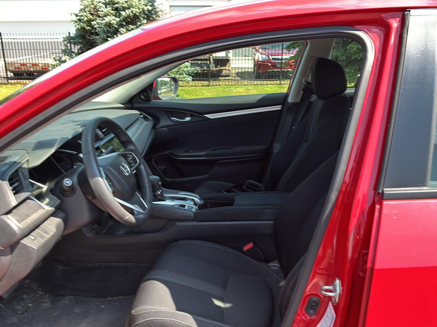 Used 2017 Burgundy Night Pearl Honda EX image 6