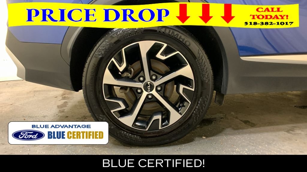 Certified Used 2025 Sapphire Blue Kia EX image 14