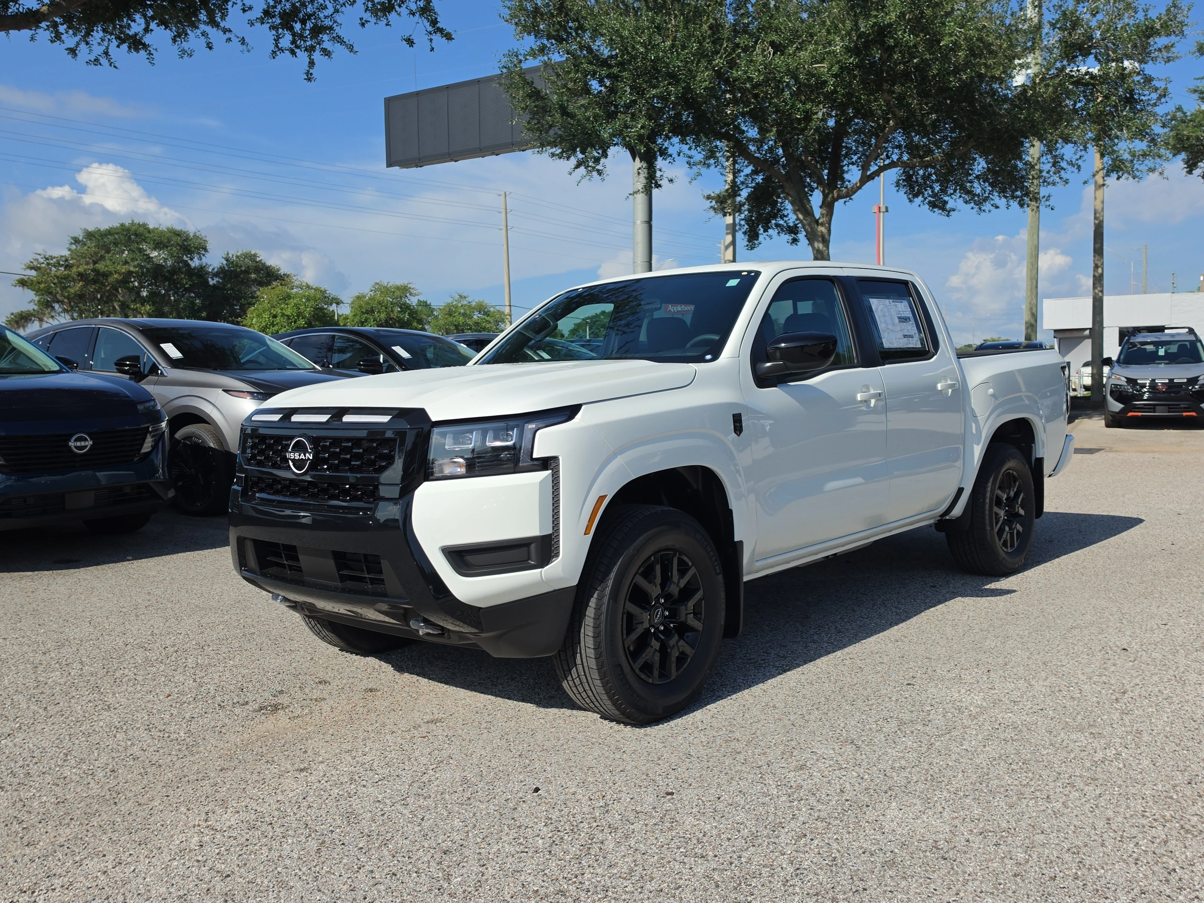 New 2026 Glacier White Nissan Crew Cab SV image 4