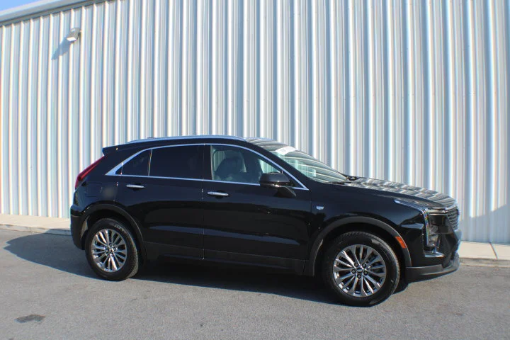 Used 2025 Stellar Black Metallic Cadillac Premium Luxury image 1