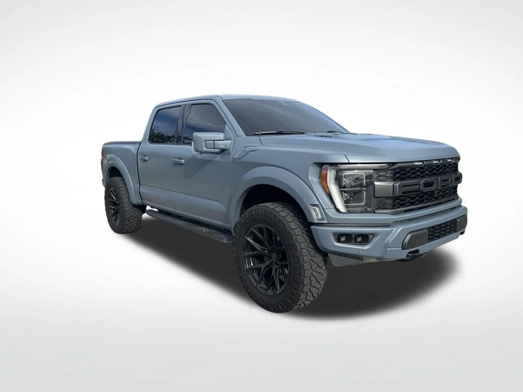 Used 2023 Azure Gray Metallic Ford Raptor image 2