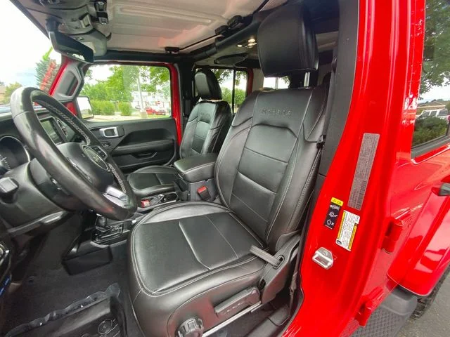 Used 2021 Red Jeep Unlimited Sahara 4xe image 11