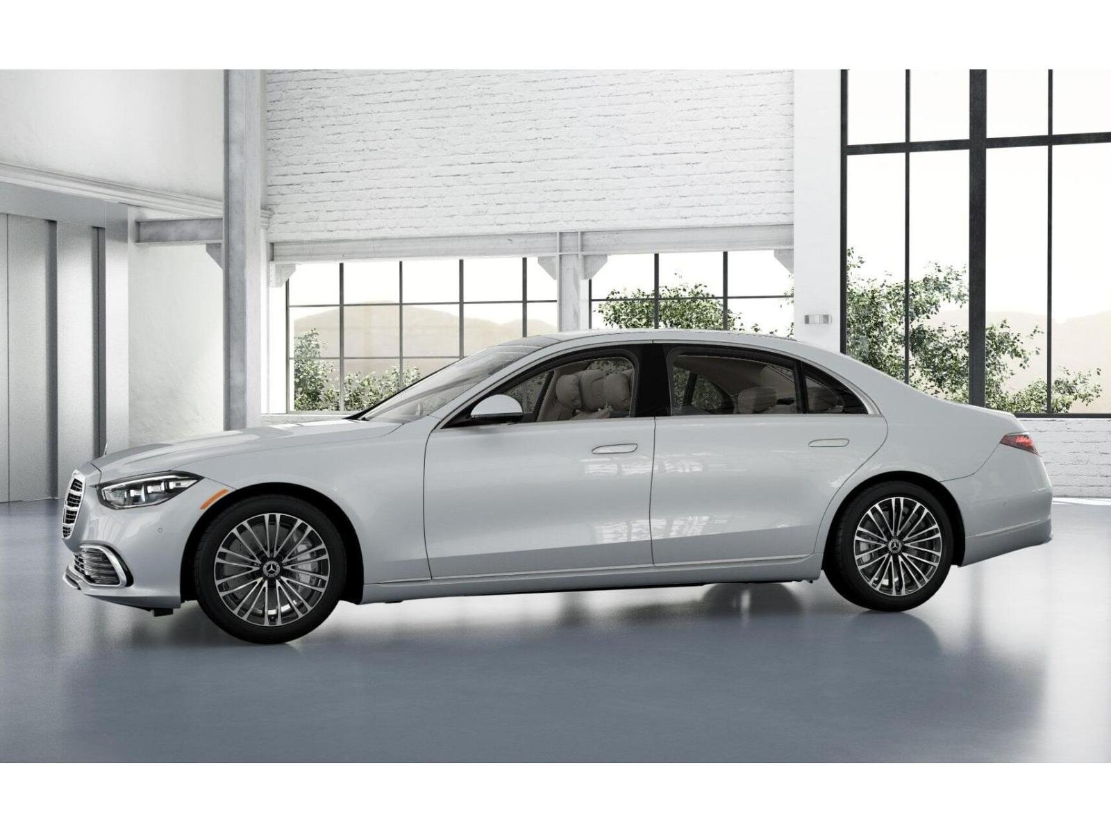 New 2026 MANUFAKTUR Moonlight White Metallic Mercedes-Benz S 580 image 35