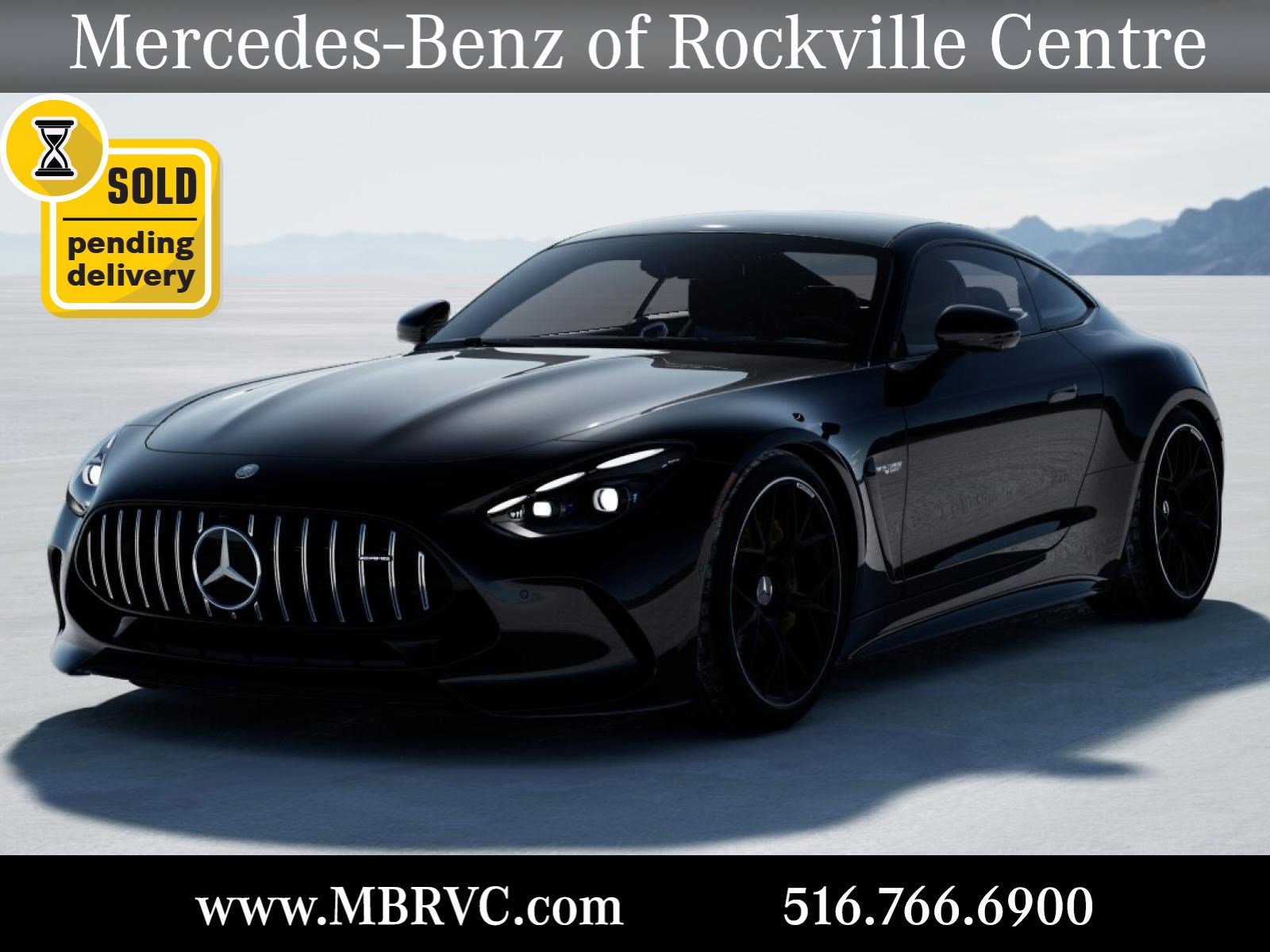 New 2026 Obsidian Black Metallic Mercedes-Benz AMG® GT 55 image 1