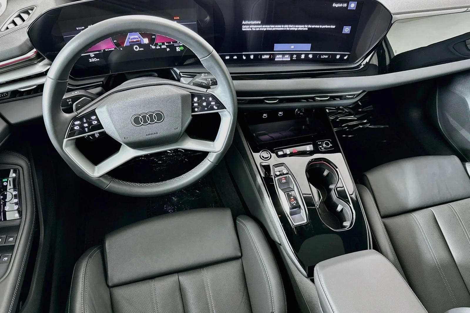 Used 2025 Glacier White Metallic Audi Premium Plus image 5