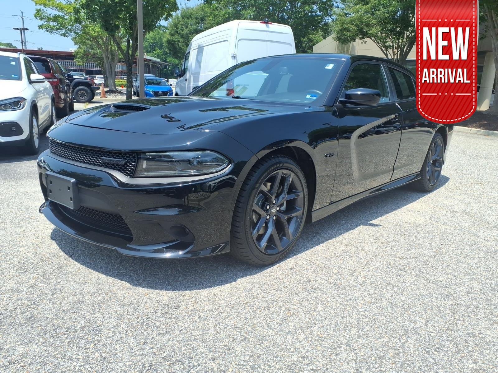 Used 2023 Pitch Black Clearcoat Dodge R/T image 1