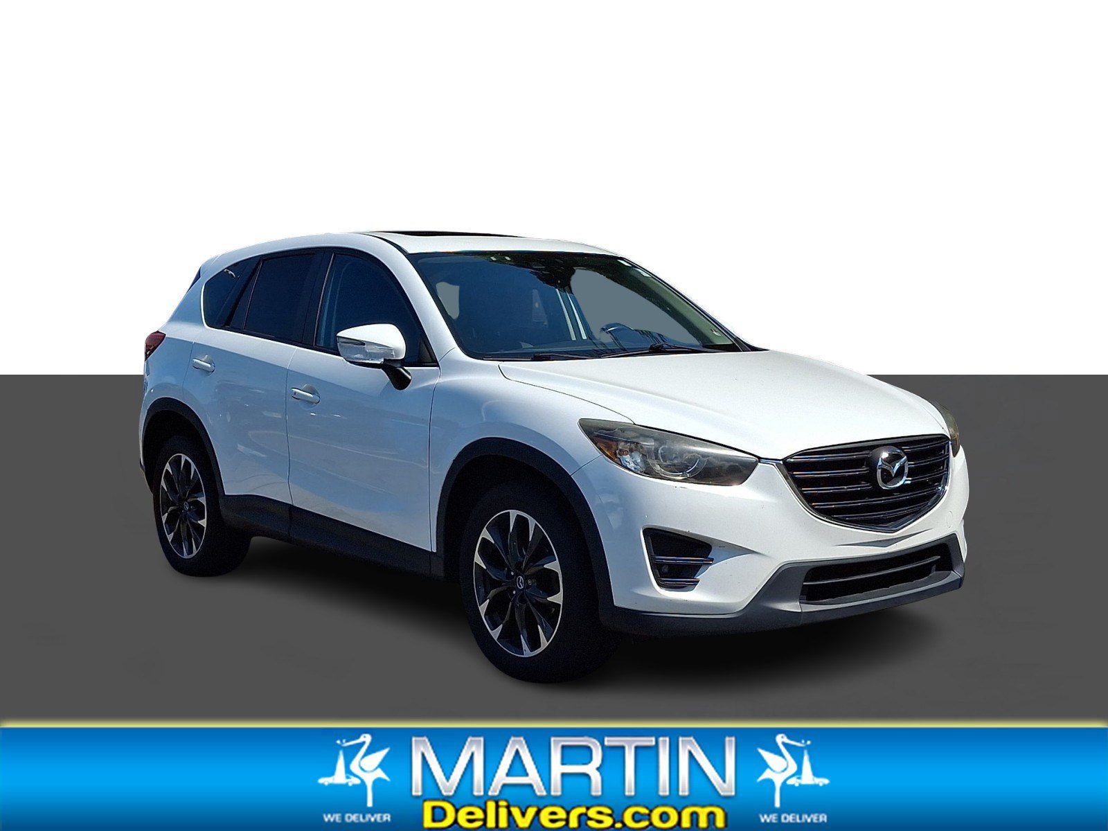 Used 2016 Crystal White Pearl Mica Mazda Grand Touring image 1