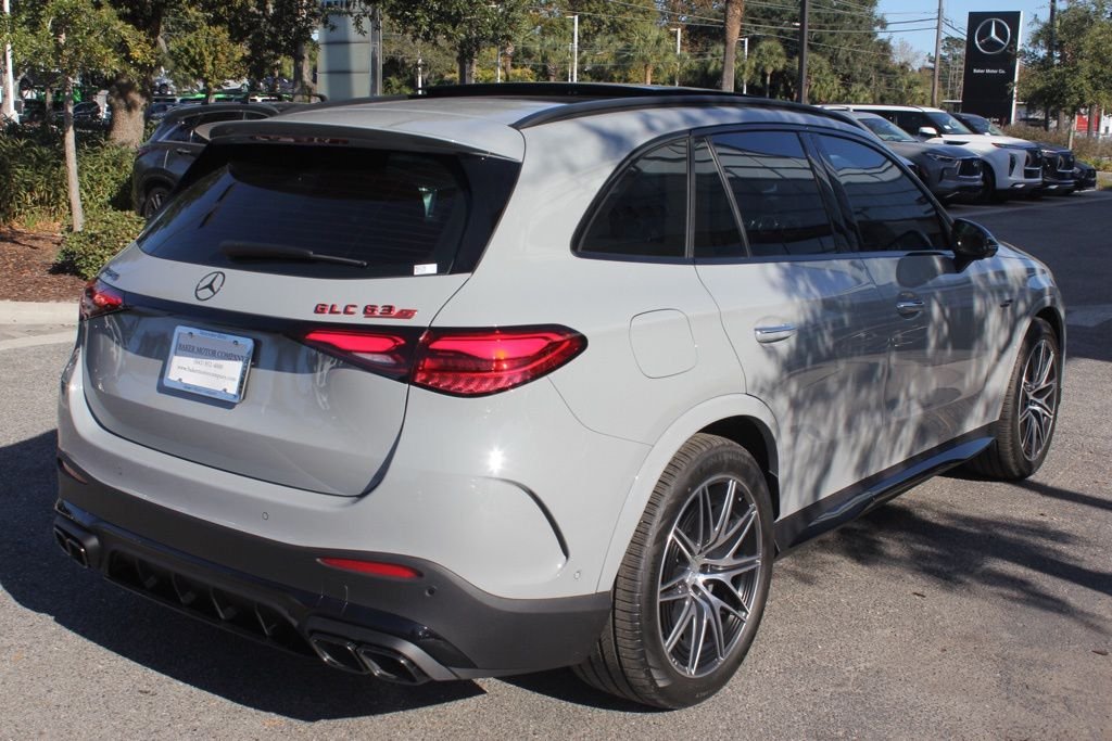New 2025 MANUFAKTUR Alpine Grey Mercedes-AMG GLC 63 AMG® S E Performance image 4