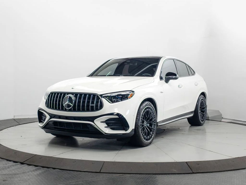 Used 2025 Polar White Mercedes-Benz GLC 43 AMG® image 3