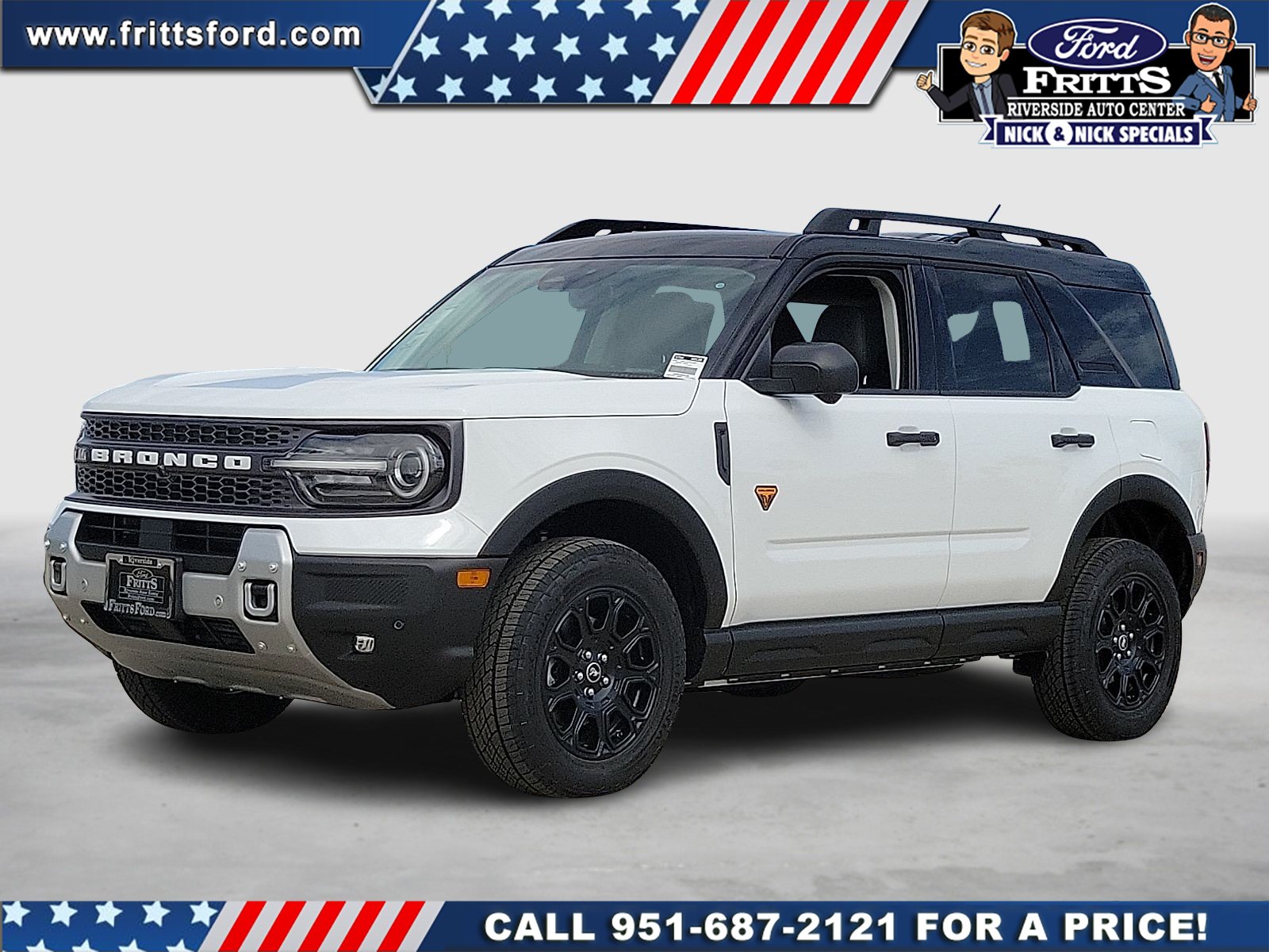 New 2026 Oxford White Ford Badlands® image 1
