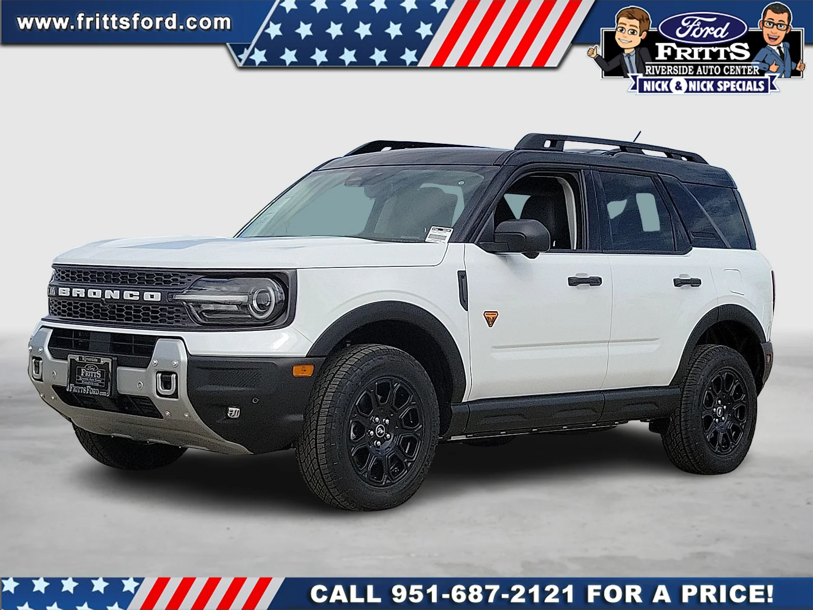 New 2026 Oxford White Ford Badlands® image 1