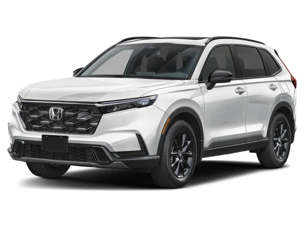 New 2026 Platinum White Pearl Honda SPORT HYBRID The one most families choose — and yo image 1