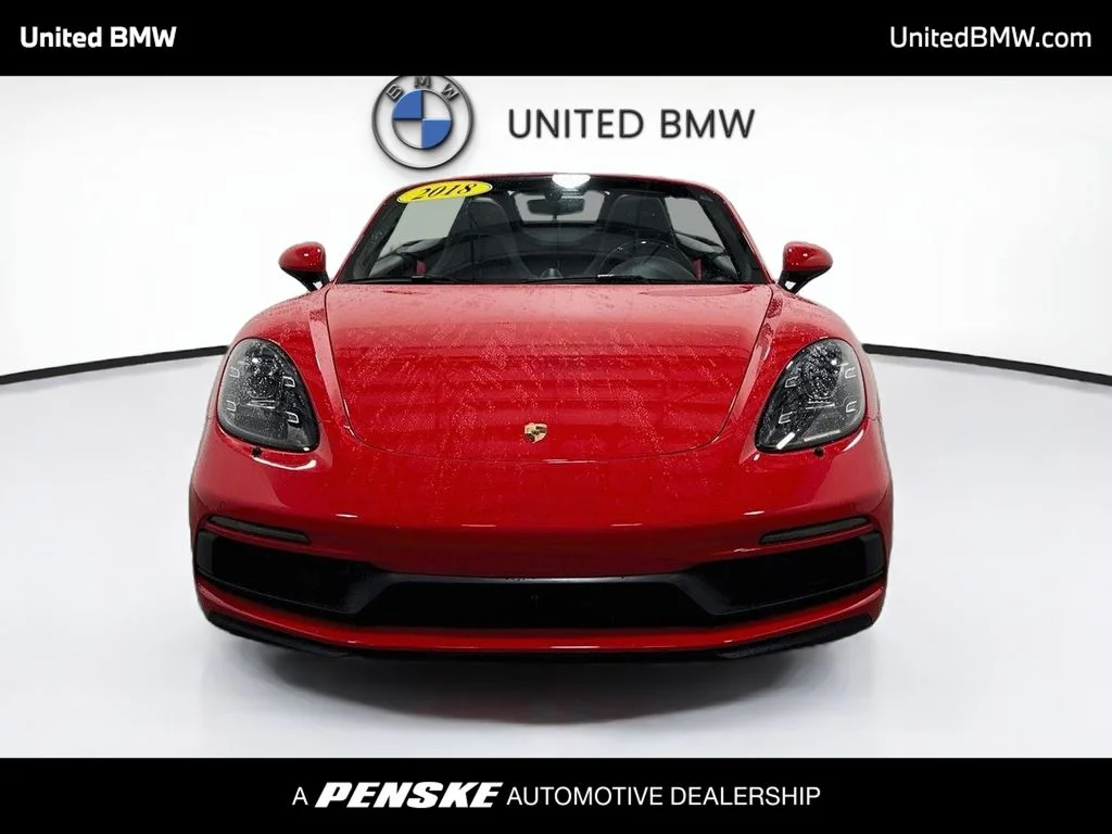 Used 2018 Carmine Red Porsche S image 2
