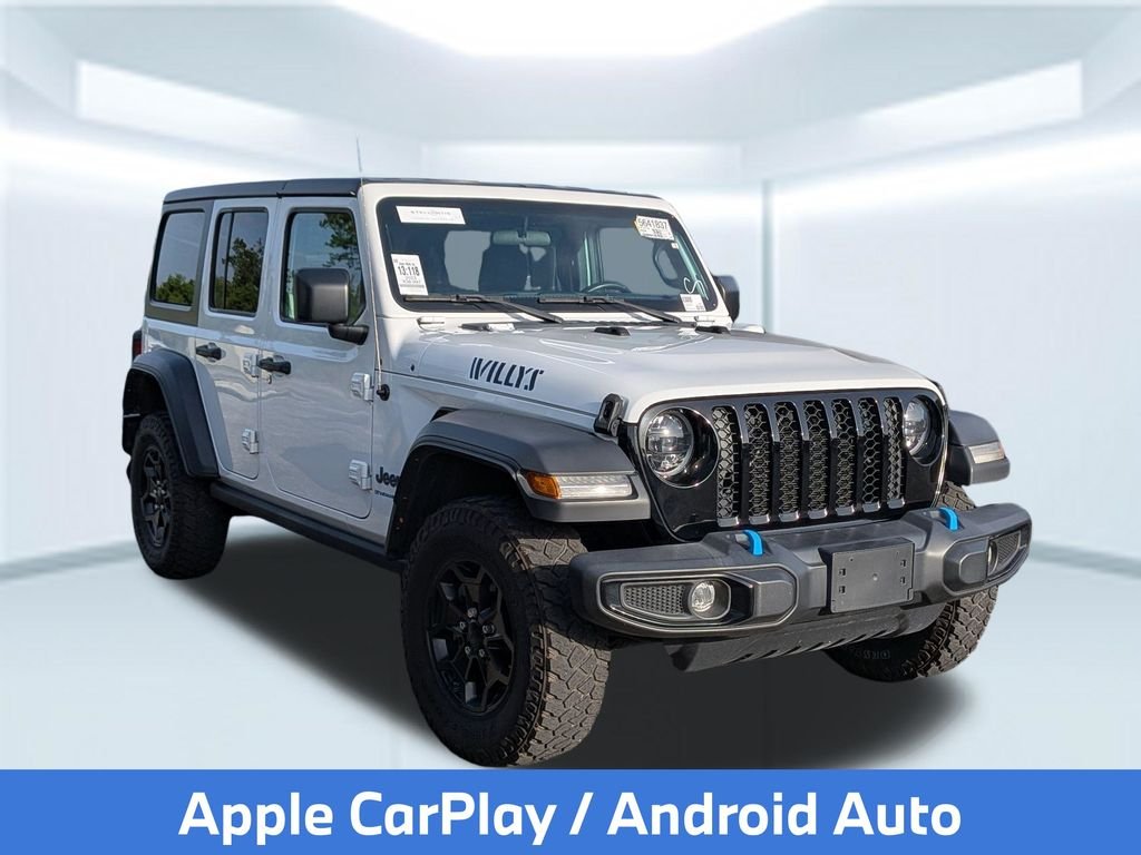 Used 2023 White Jeep Willys 4xe image 6