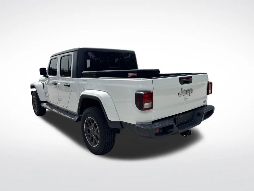 Used 2022 Bright White Clearcoat Jeep Overland image 6