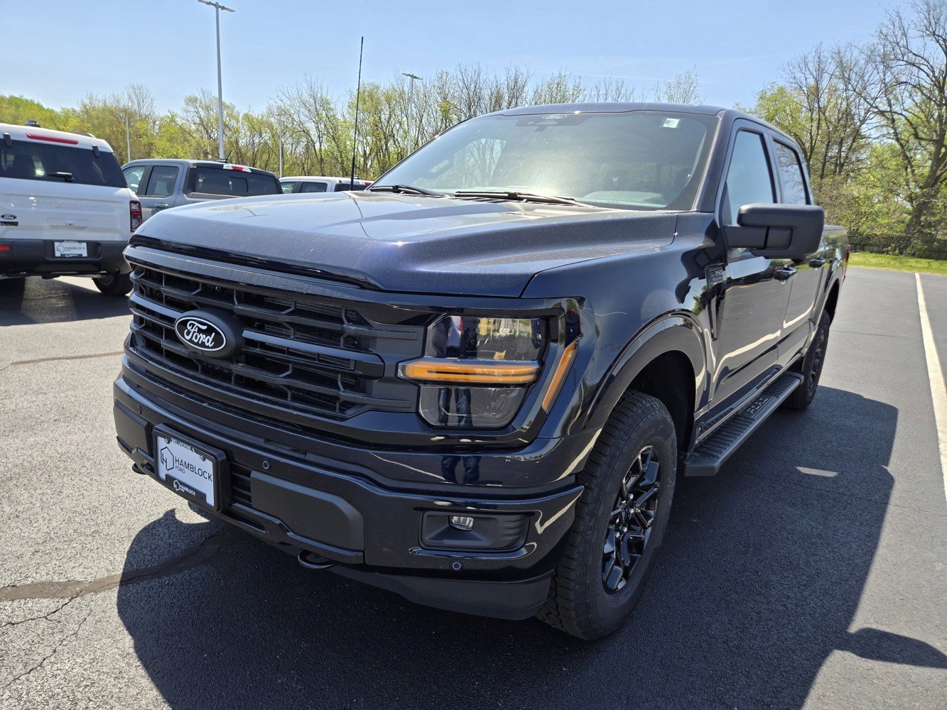 New 2026 Antimatter Blue Mettallic Ford XLT image 3