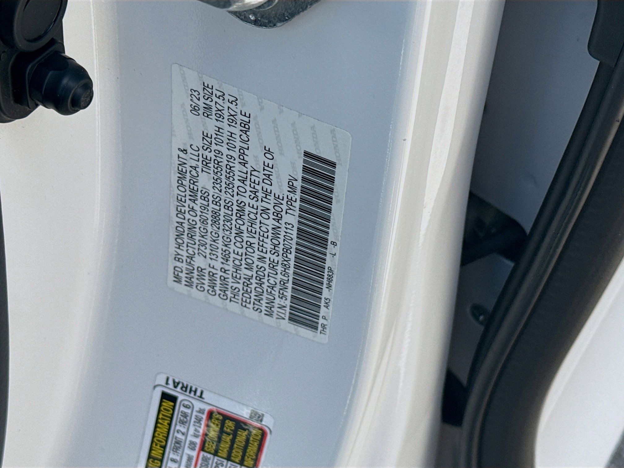 2023 Honda Odyssey Touring - Photo 36