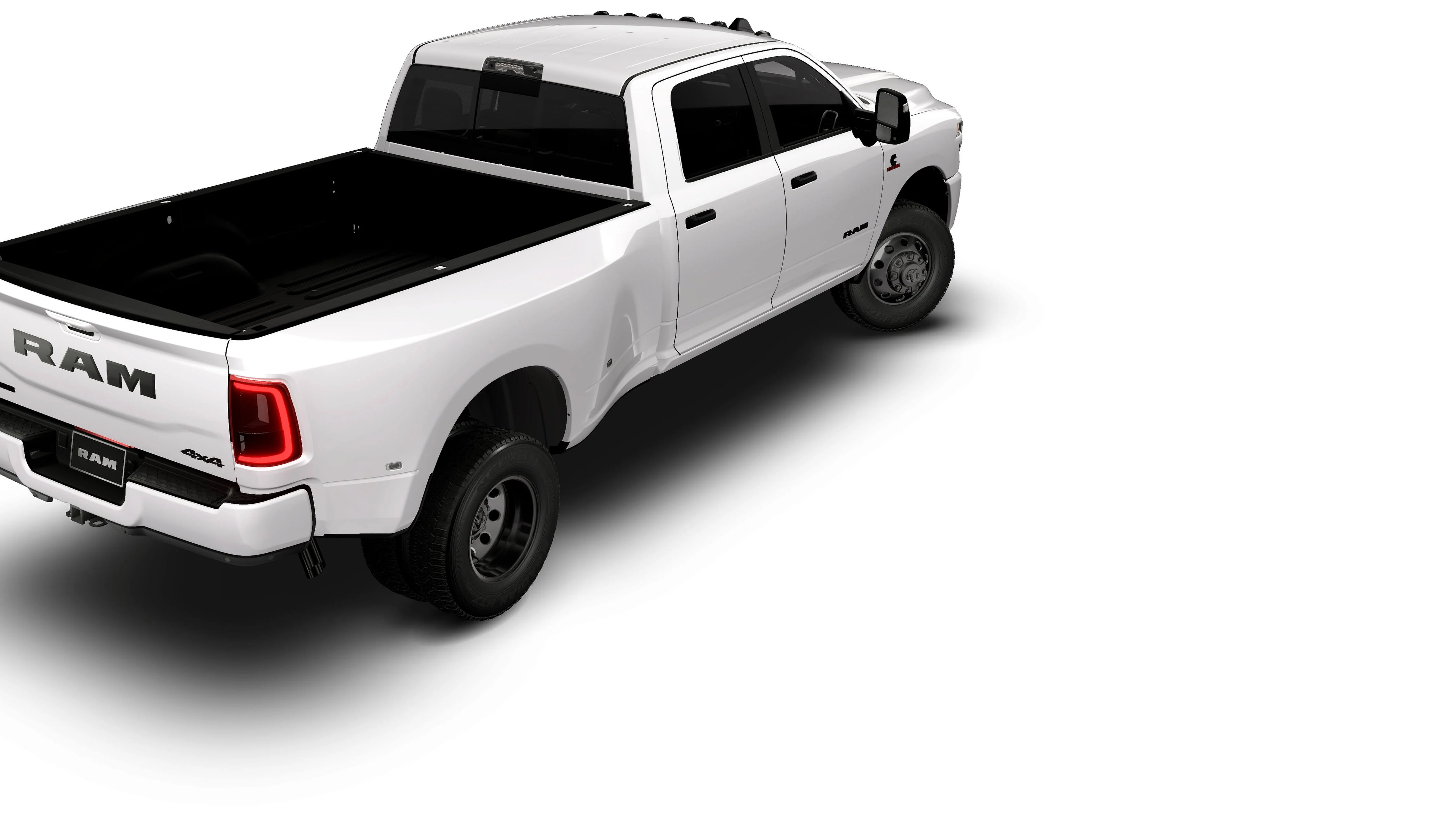 New 2026 Bright White Clear-Coat Exterior Paint RAM BIG HORN image 14