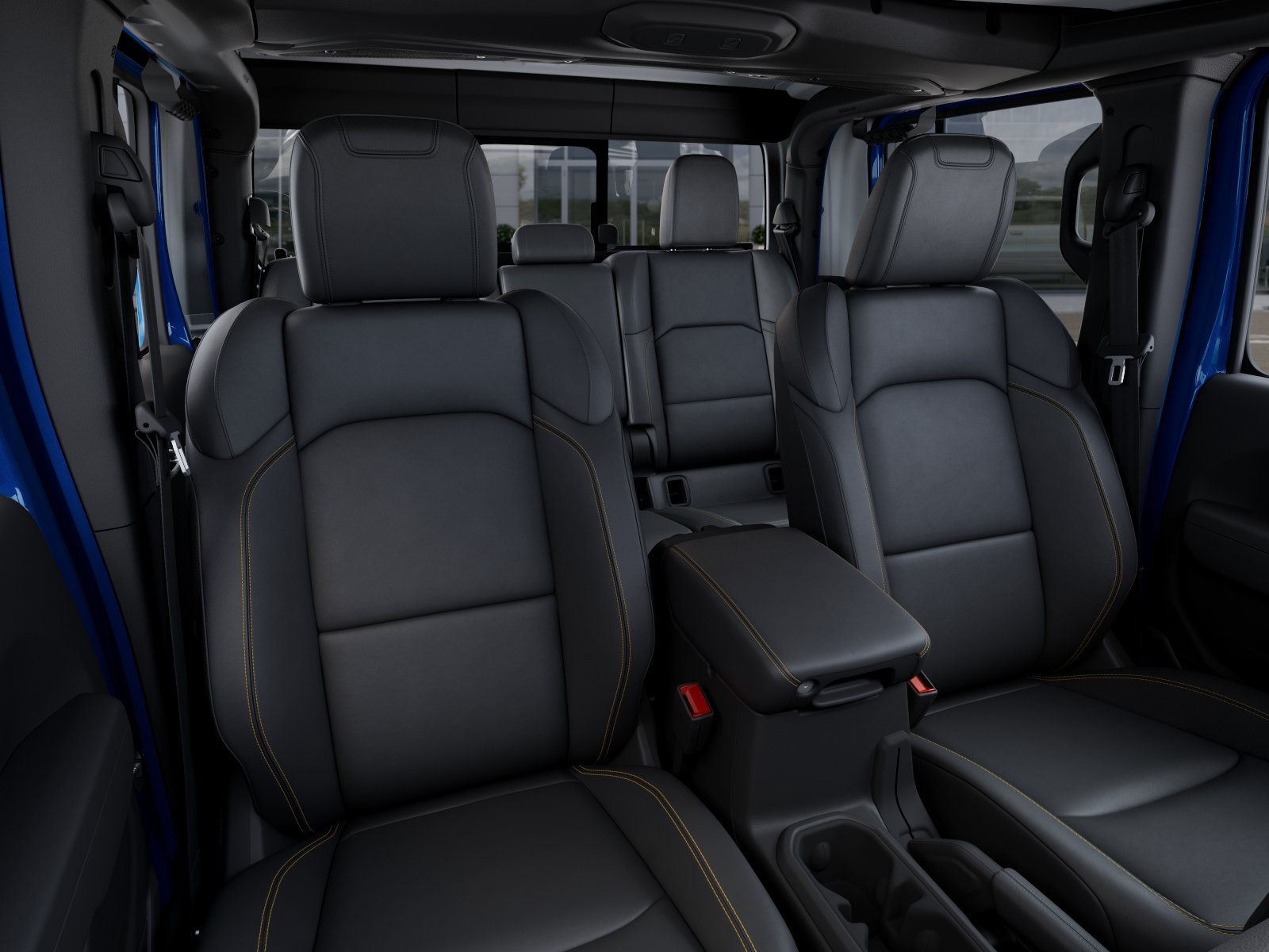 New 2026 Hydro Blue Pearl-Coat Exterior Paint Jeep Sahara image 21