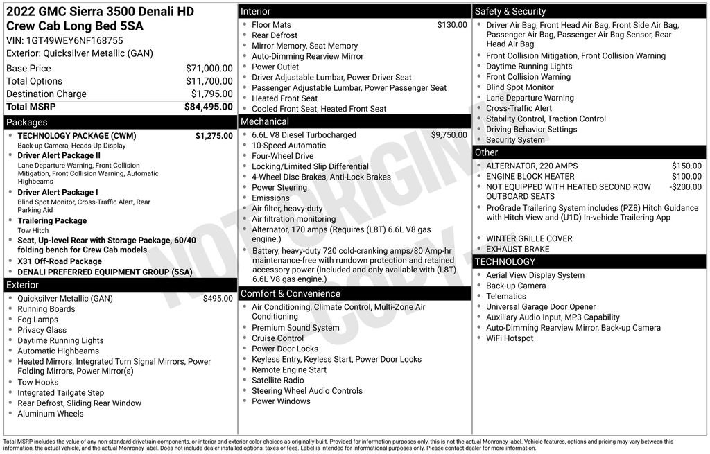 2022 GMC Sierra 3500 Denali HD Denali - Photo 26