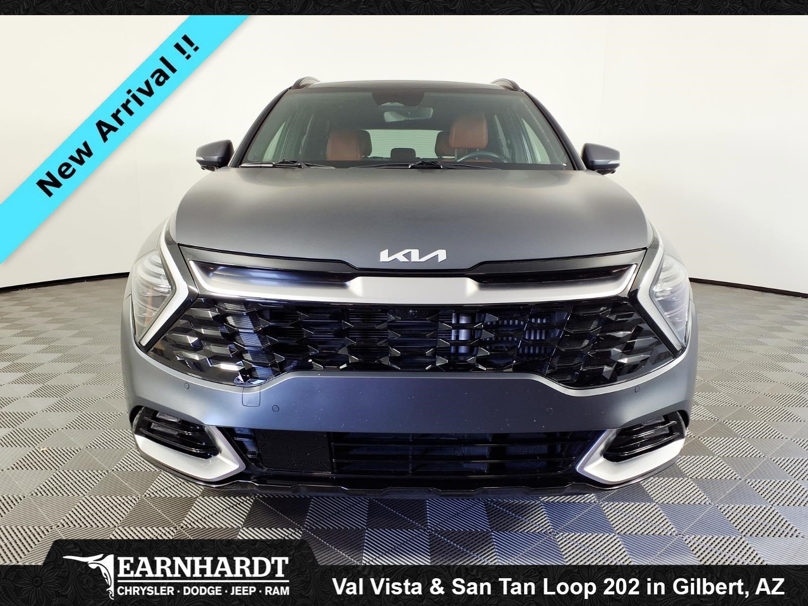 Used 2023 Shadow Matte Gray Kia SX-Prestige image 2
