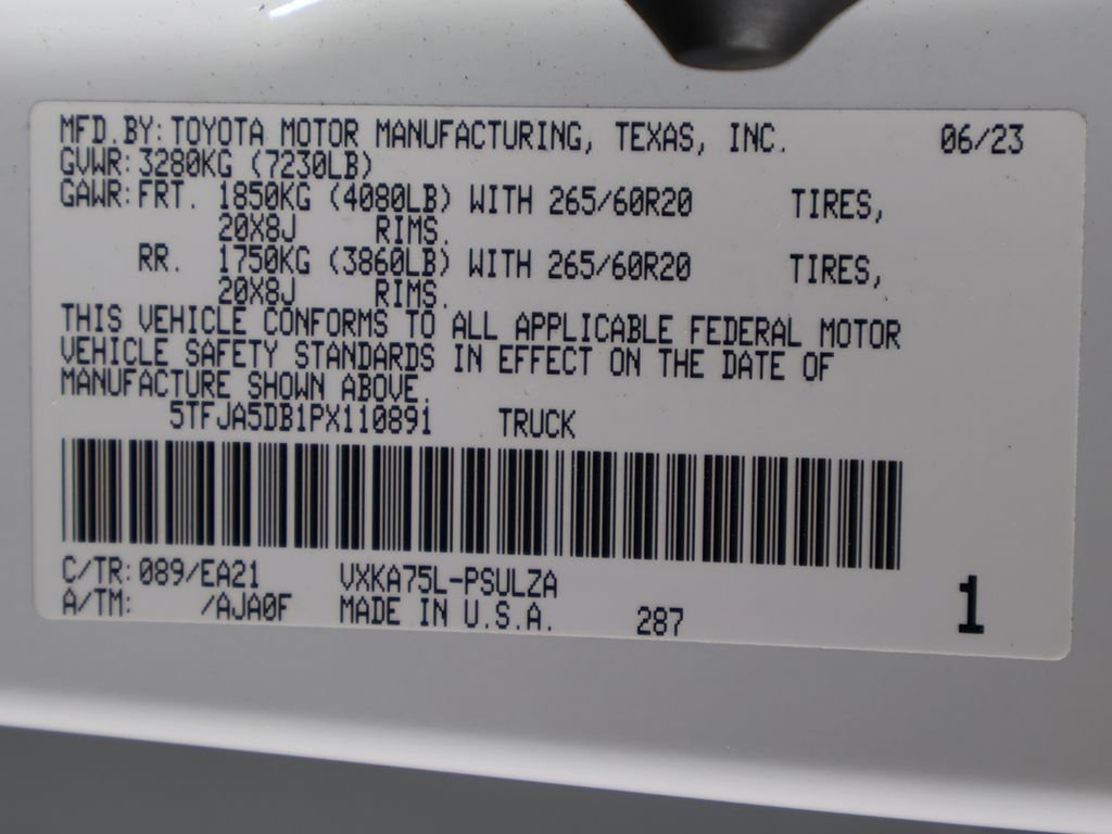 2023 Toyota Tundra Limited - Photo 37