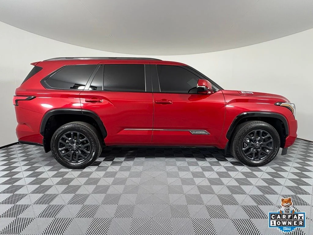 Used 2025 Red Toyota Platinum image 7
