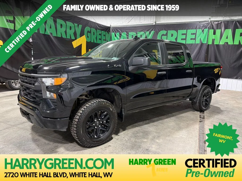 Used 2025 Black Chevrolet Custom Trail Boss image 1