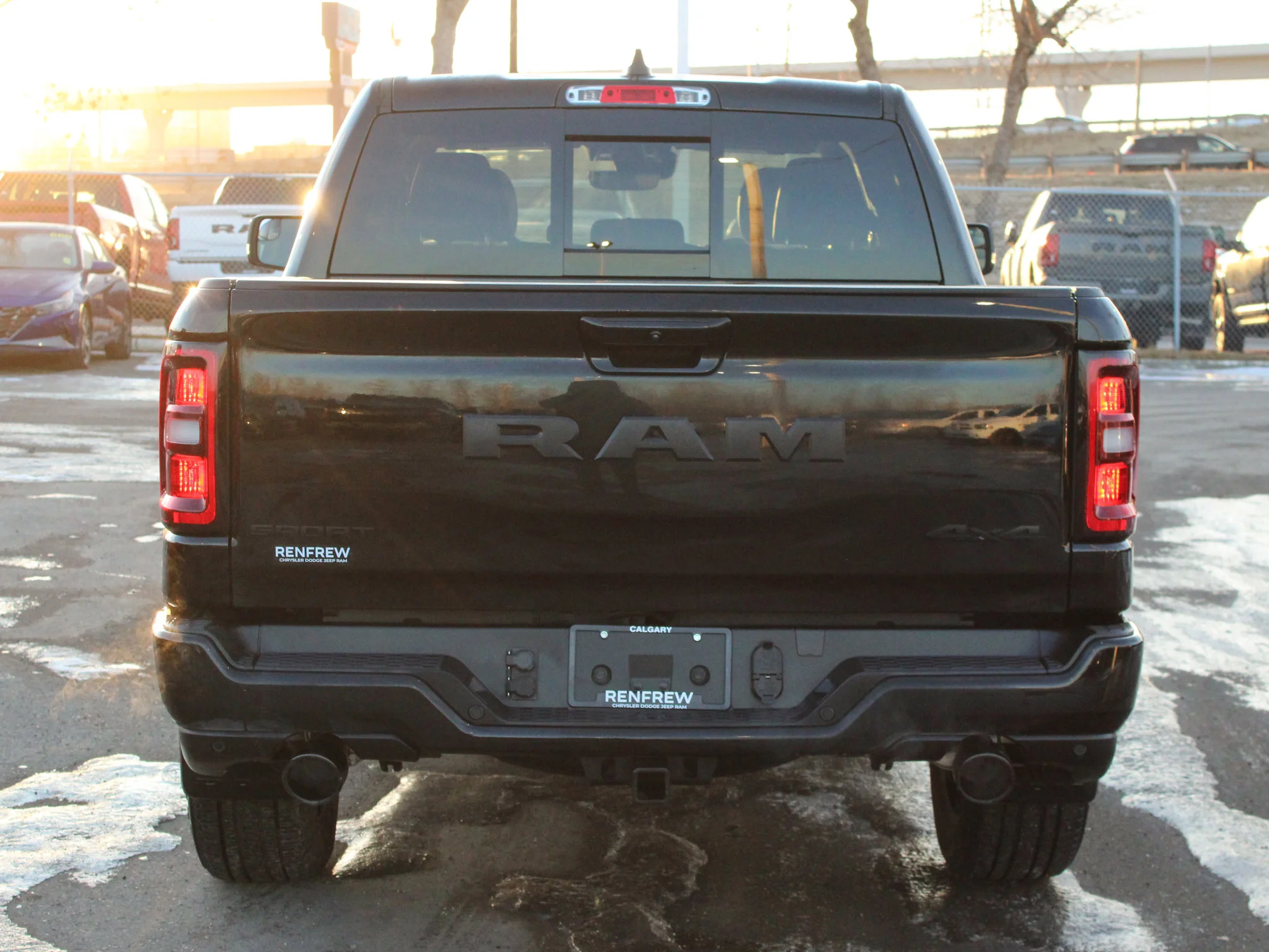 Certified Used 2025 Black RAM Sport * No Accidents | Heated Seats | 360 View Camera | Navigation | One Owner | Twin-Turbo | Alpine image 13