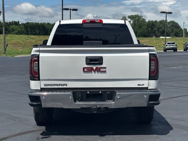 Used 2018 WHITE FROST TRICOAT GMC SLT image 6