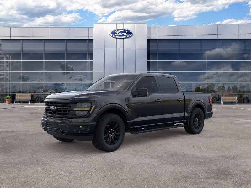 New 2025 Agate Black Metallic Ford XLT image 37