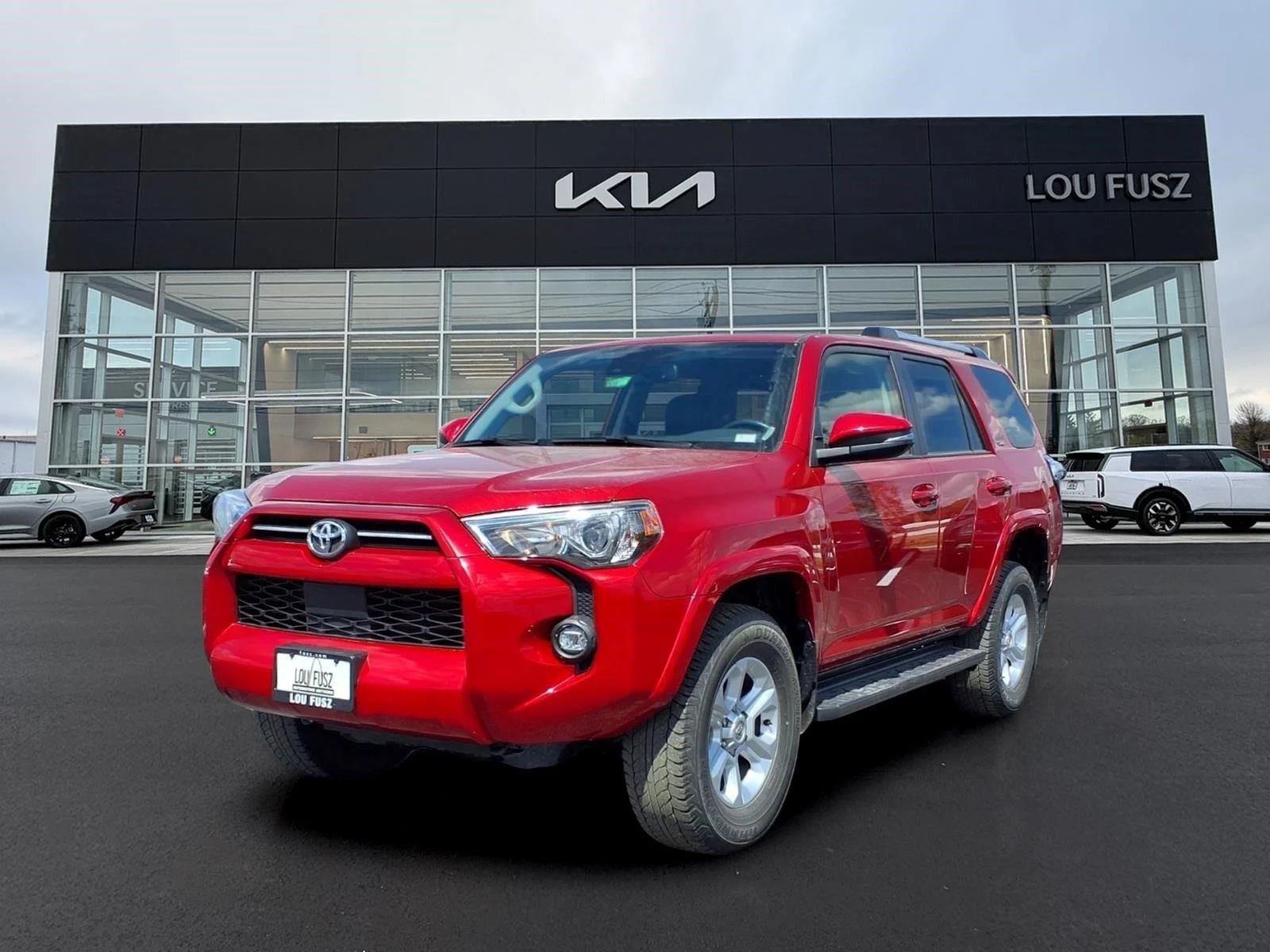 Used 2024 Barcelona Red Metallic Toyota SR5 Premium image 1
