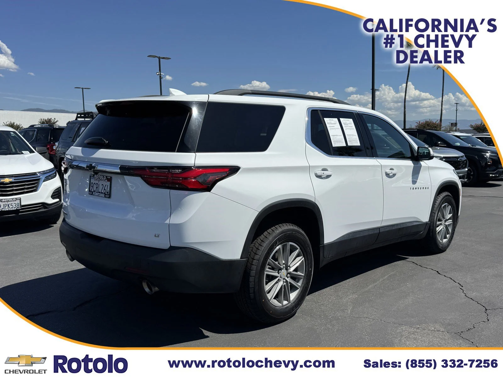 Used 2022 Summit White Chevrolet LT Leather image 6