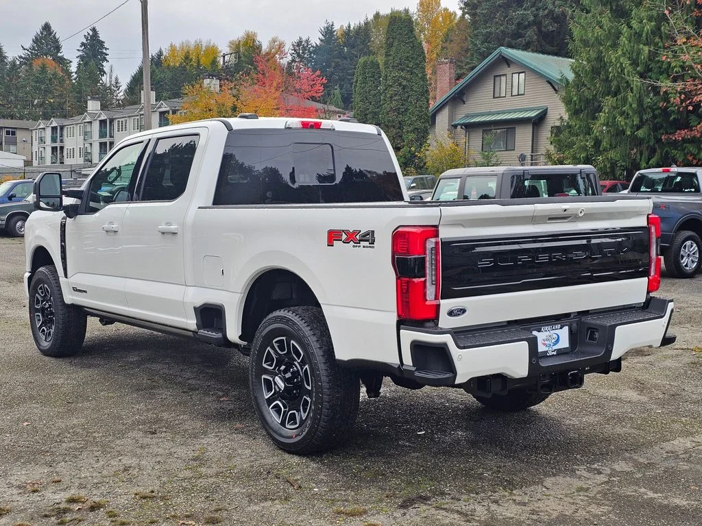 New 2026 Star White Metallic Tri-Coat Ford F-250® Platinum® image 5