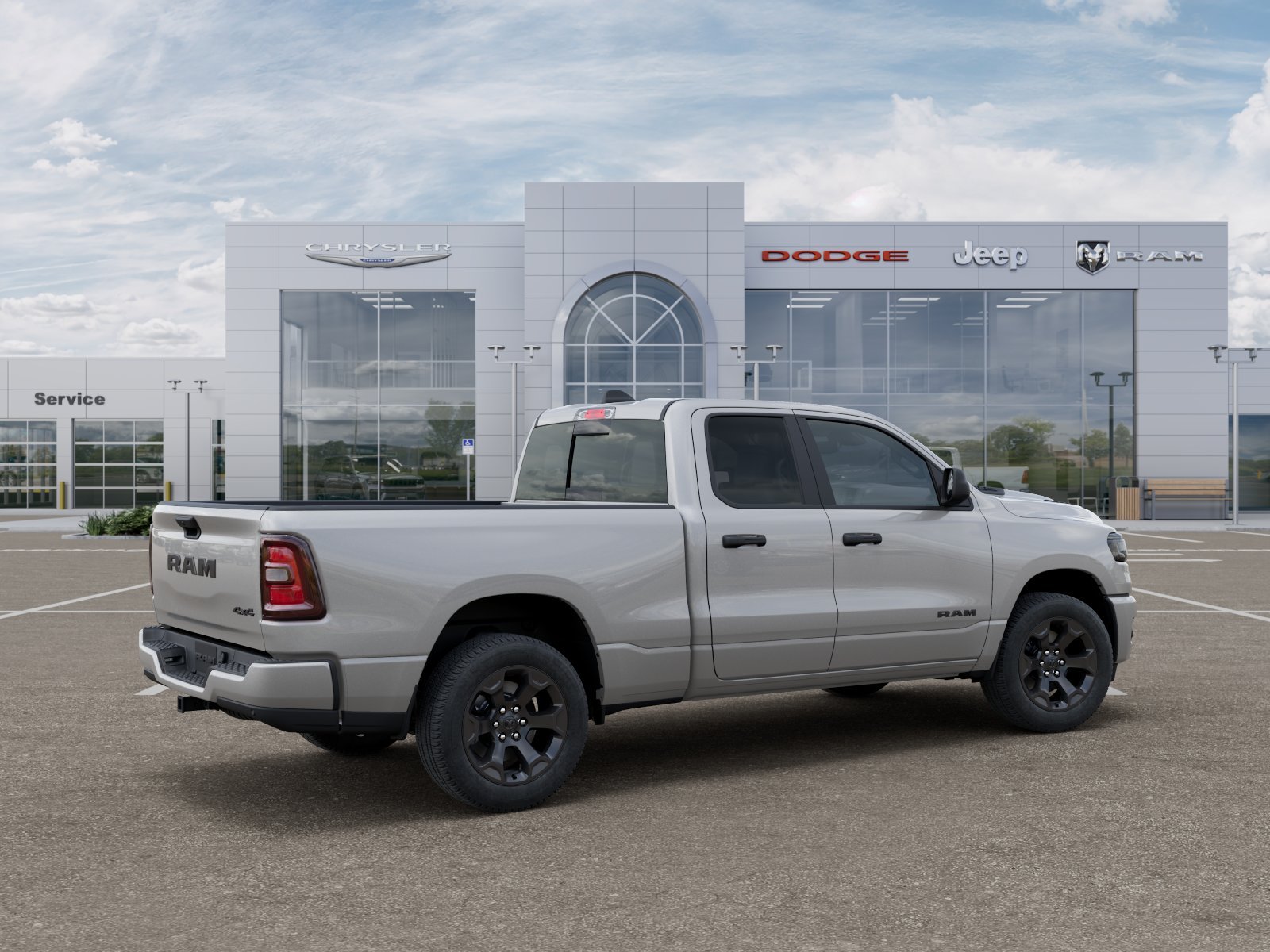 New 2026 Silver Zynith Exterior Paint RAM Tradesman image 34
